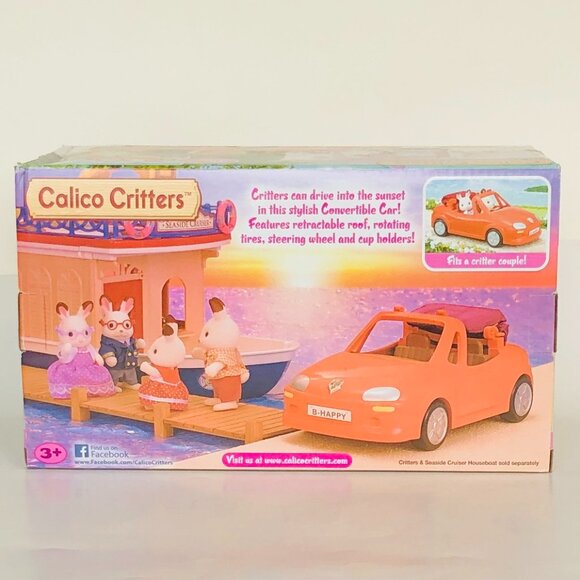 Calico Critters Convertible Car Toy Vehicle New in Box (Critters not included) - Picture 10 of 13